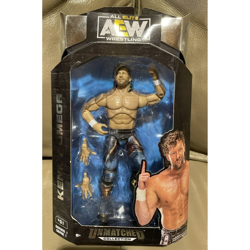 Kenny Omega All Elite Wrestling 1 Figure Pack Unmatched  W1, Brand New